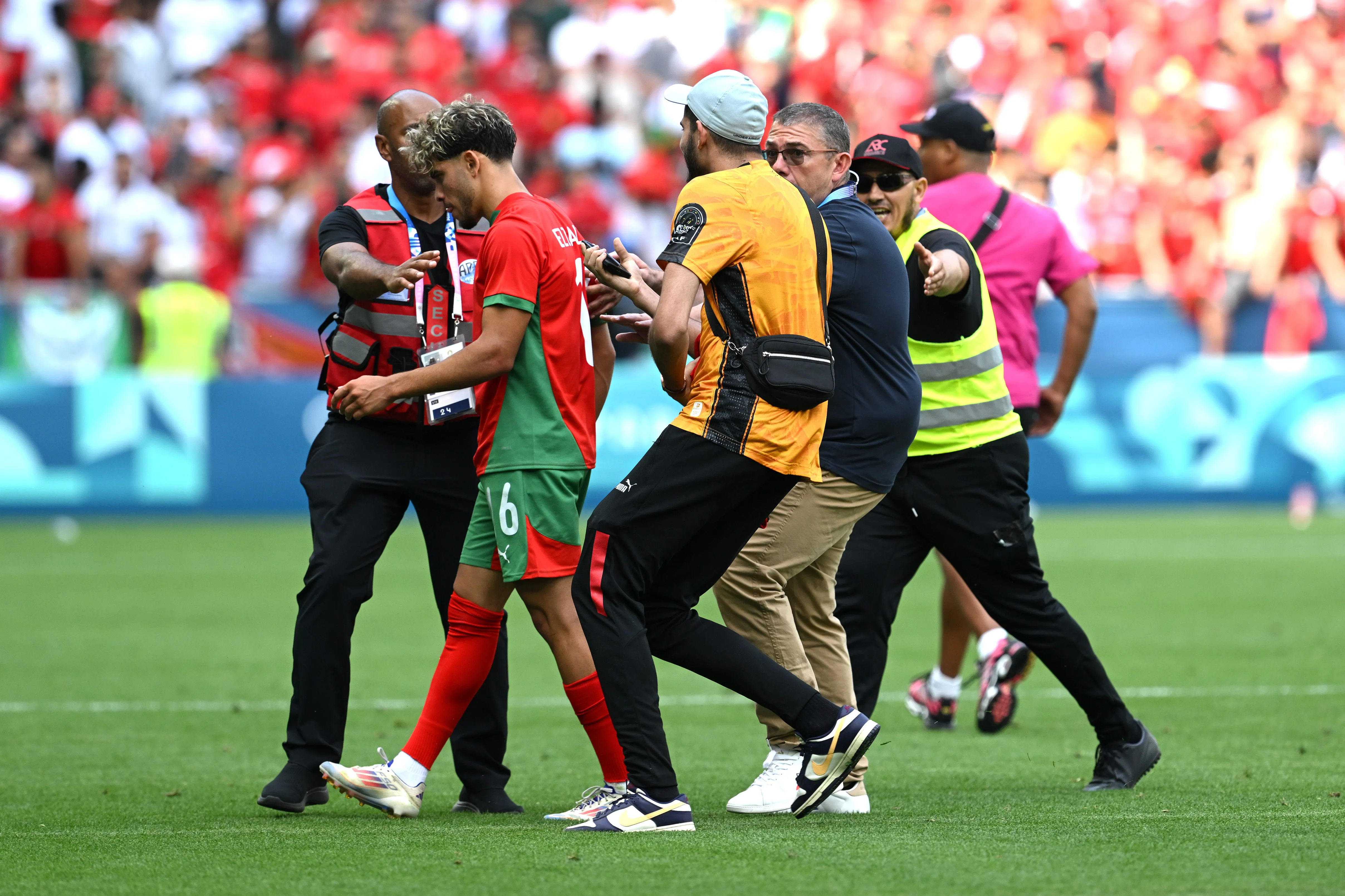 Abde Ezzalzouli sufrió una lesión antes del Mundial. (Photo by Tullio M. Puglia/Getty Images)