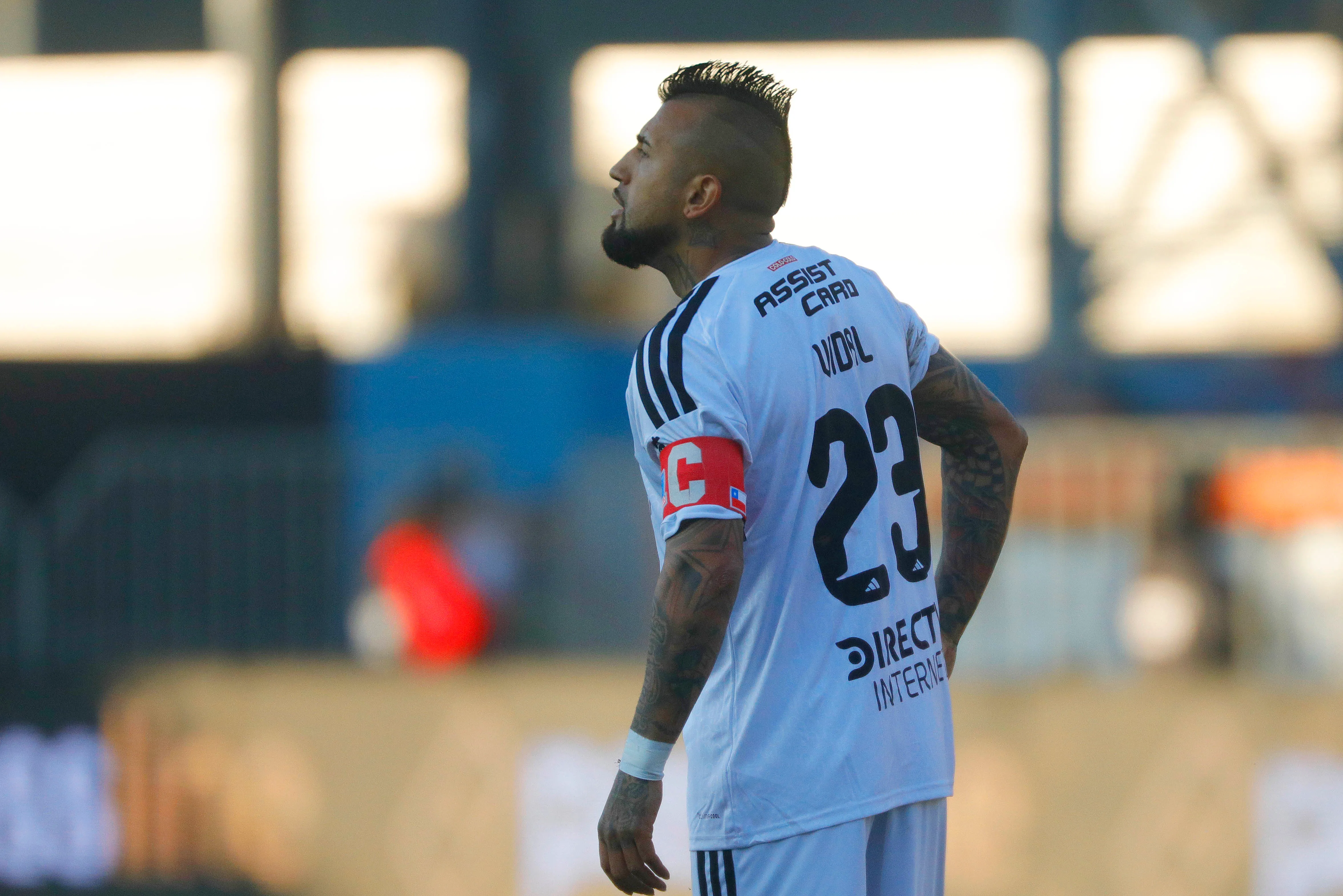 Arturo Vidal no se complica con la eliminación de Colo Colo en la Copa de la Liga. Foto: Photosport.