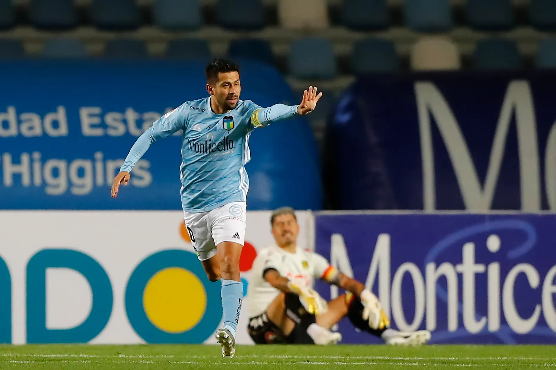 El jugador encontró en O’Higgins, su casa en Chile /Photosport