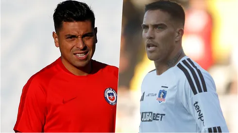 Gonzalo Jara le dio con todo a Javier Méndez en Colo Colo.