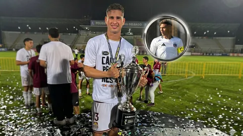 Este defensor de 22 años festejó un título en Venezuela, su país natal.