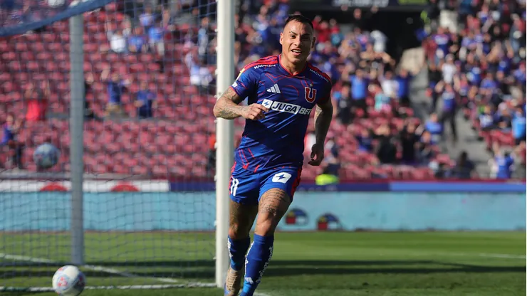Edu anotó un tanto en la eliminación azul.