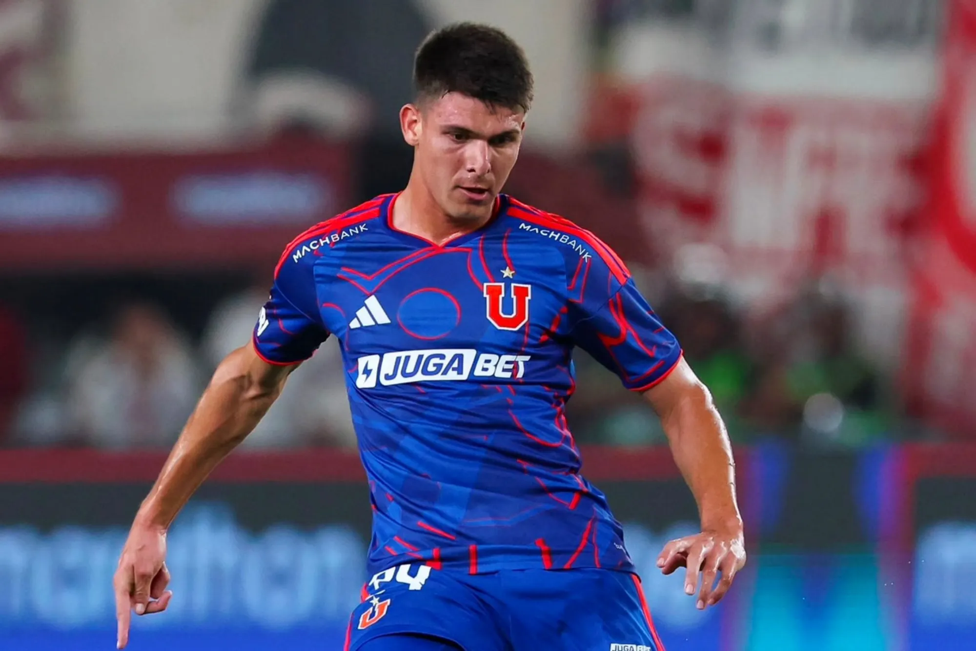 Lucas Romero podría despedirse de la U en julio. Foto: U de Chile.