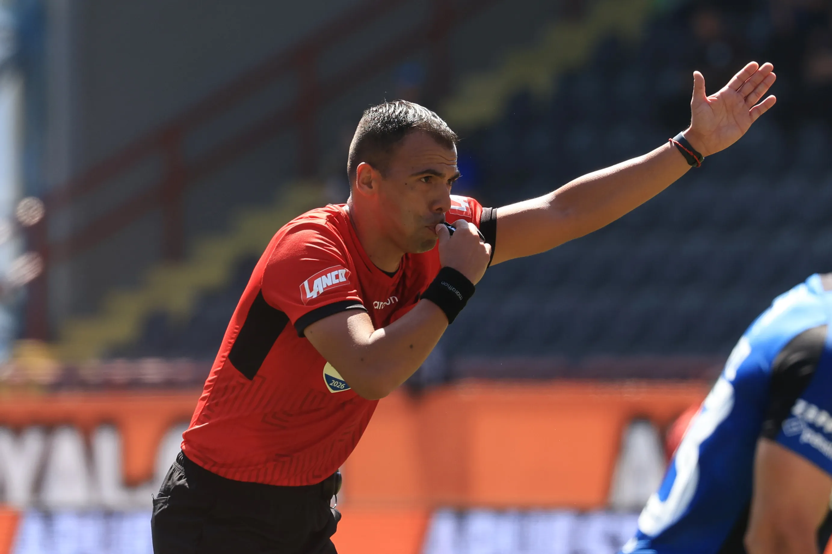 Juan Lara tendrá participación en el VAR en el Mundial. Foto: Eduardo Fortes/Photosport