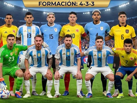 "Ganaría el Mundial": Vidal elige su 11 ideal sudamericano con Dibu al arco