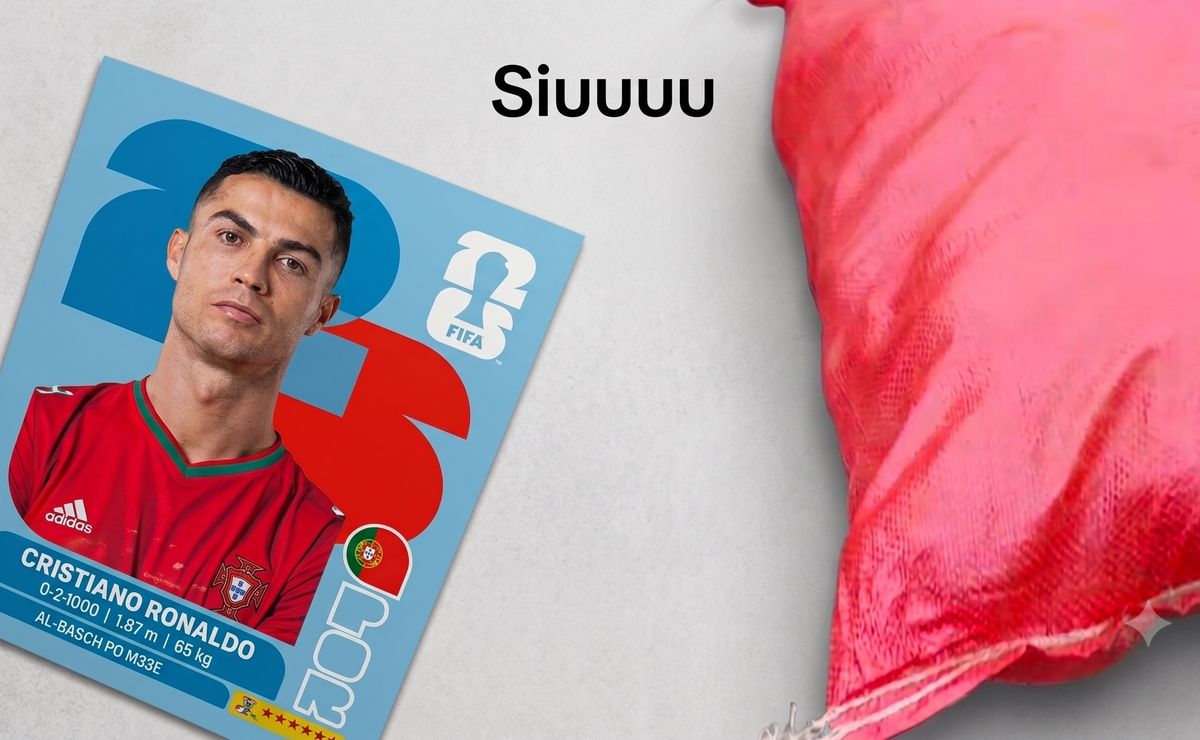 Viral mundialero: cambió una figurita de Cristiano Ronaldo por un saco de papas