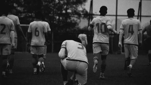 El club se llena de mensajes de apoyo por su jugador.