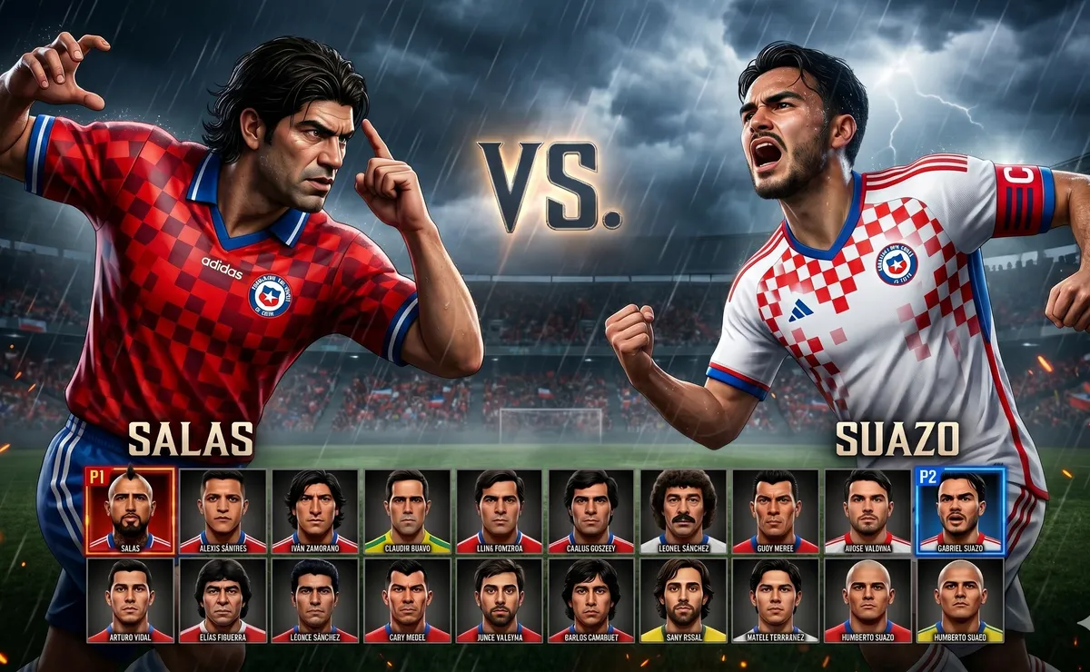 Comparativa Selección Chilena 2002 vs La Roja actual Comparativa Selección Chilena 2002 vs La Roja actual