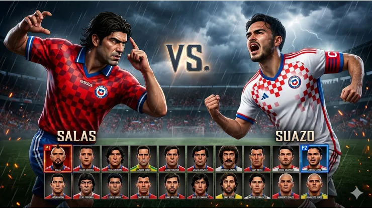 Si hubiese que elegir: ¿Qué Selección Chilena es peor? ¿La de Marcelo Salas o la de Gabriel Suazo?