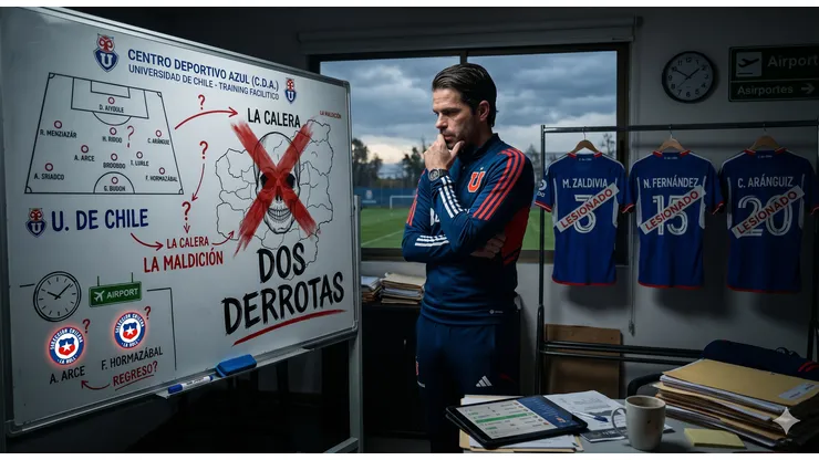 Fernando Gago tiene problemas en la U con su equipo.
