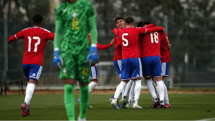 Chile derrotó a Brasil en el segundo amistoso Sub 20.