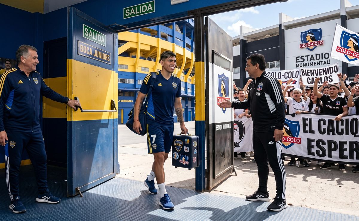 Adiós a los 5 millones: Boca cambia de estrategia y le ofrece una vía clave a Colo Colo por Palacios