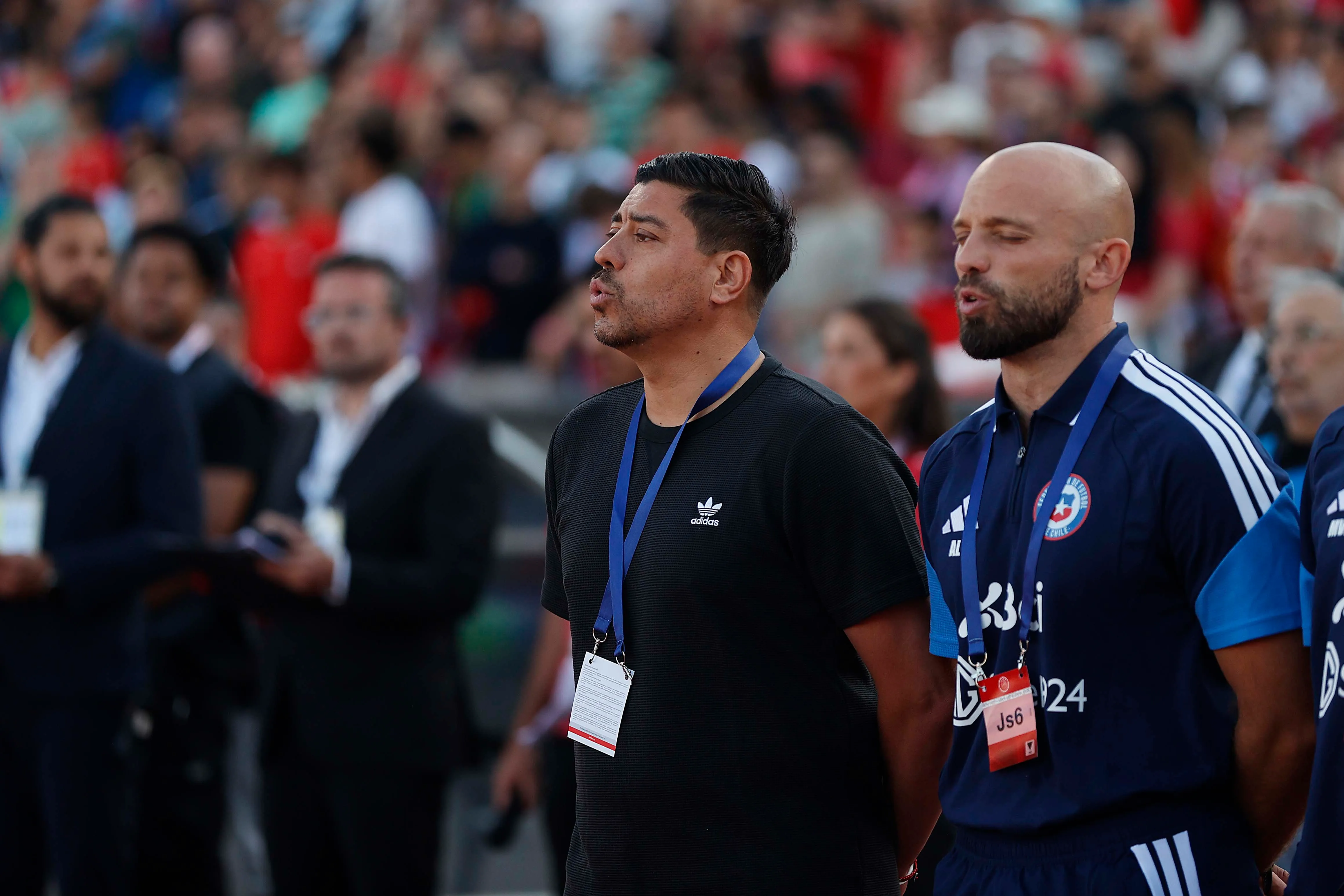 Nicolás Córdova fue lapidario con los centrales que existen hoy para la defensa de Chile. Foto: Carlos Parra, Comunicaciones FFCh.