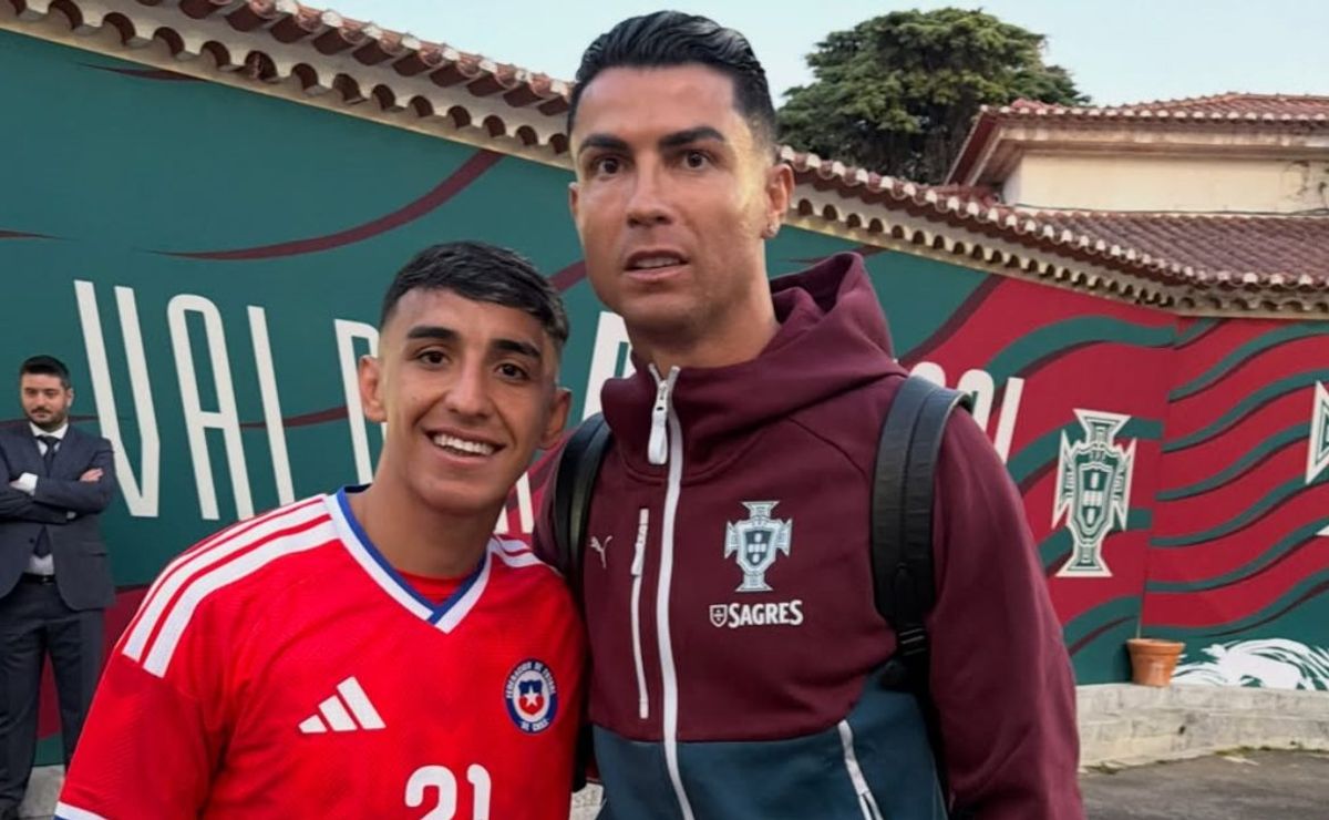 “Gracias Dios”: la profunda emoción de Lautaro Millán por conocer a Cristiano Ronaldo