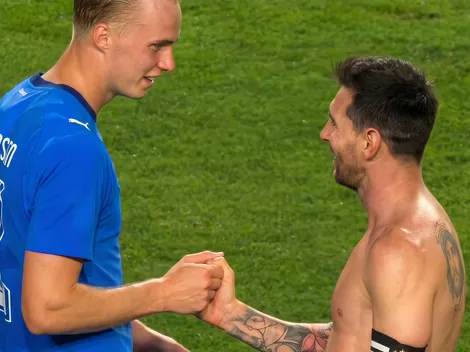 Messi y gran anécdota tras enfrentar a hijo de excompañero: "Me dijo..."