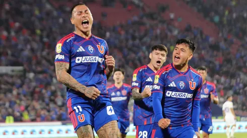 Eduardo Vargas suma 6 goles con la U en la temporada.