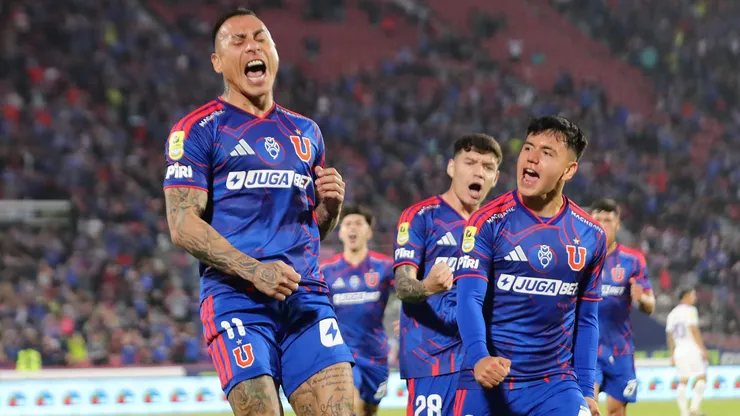 Eduardo Vargas suma 6 goles con la U en la temporada.