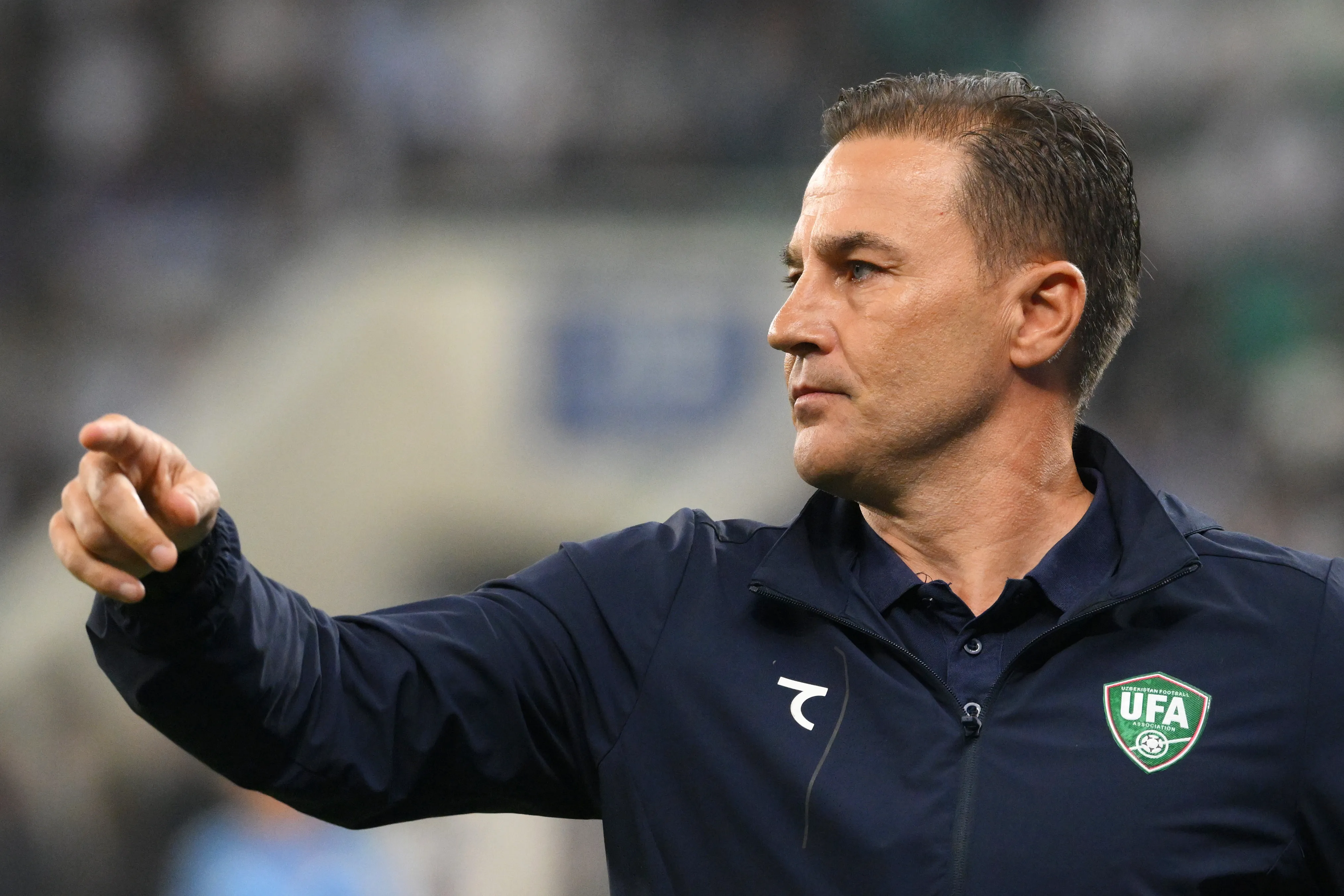 Fabio Cannavaro, el DT de Uzbekistán. (Anvar Ilyasov/Getty Images).