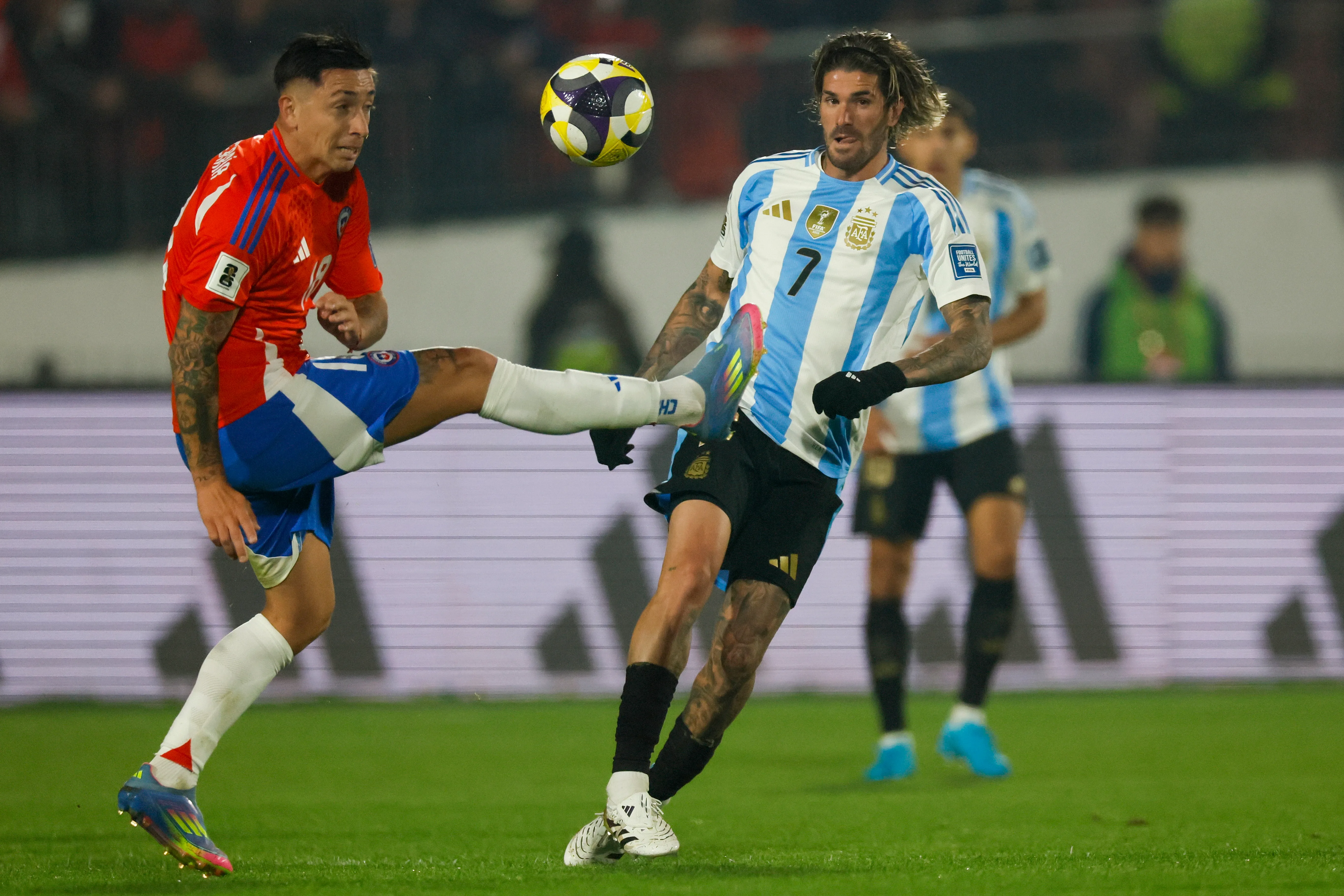 Rodrigo Echeverría suma 31 partidos en la selección chilena. (Andrés Piña/Photosport).