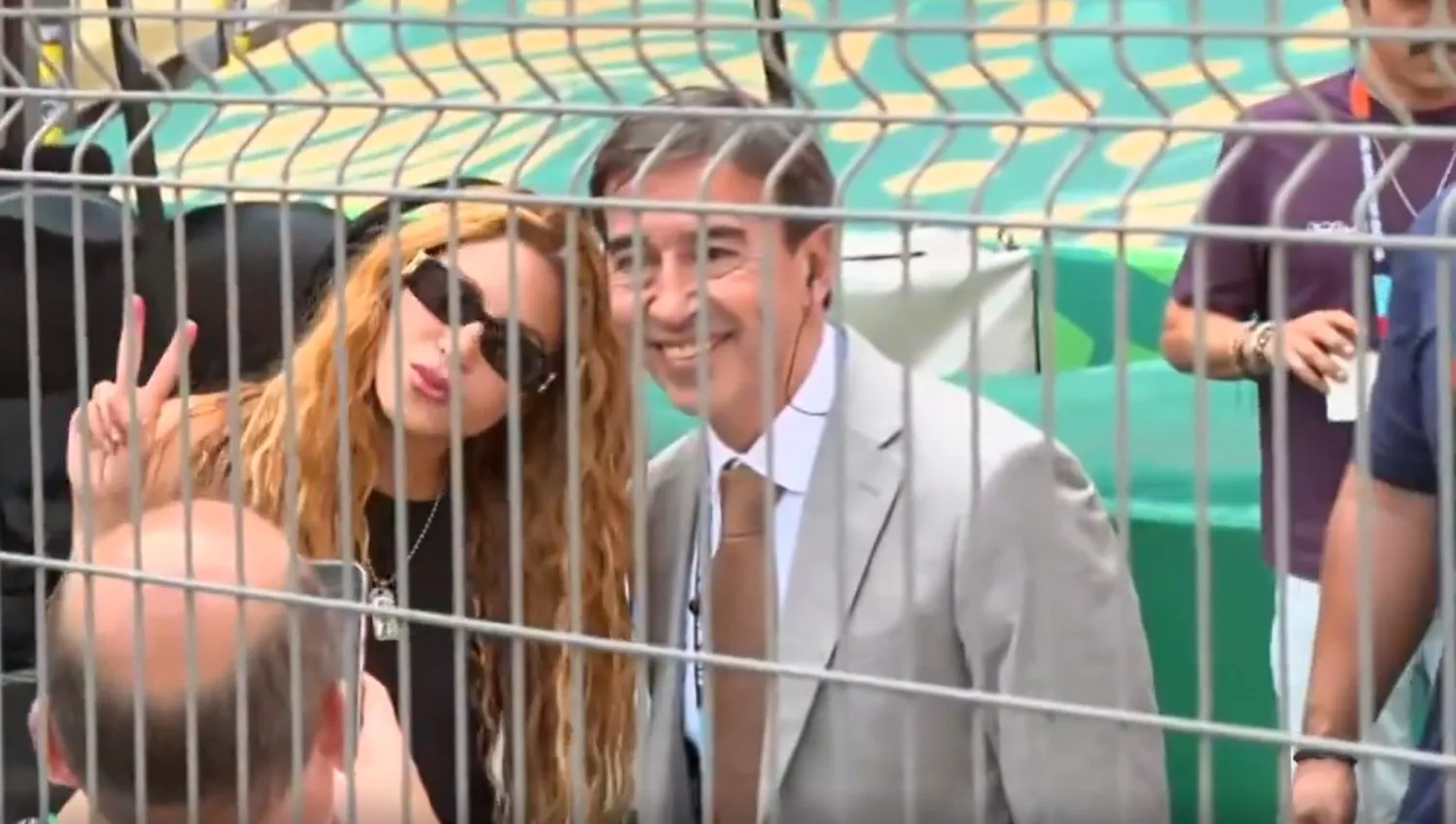 Benedetto con Shakira