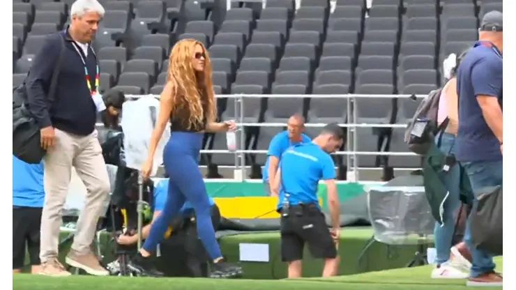 Shakira en el Azteca: le pidieron una foto