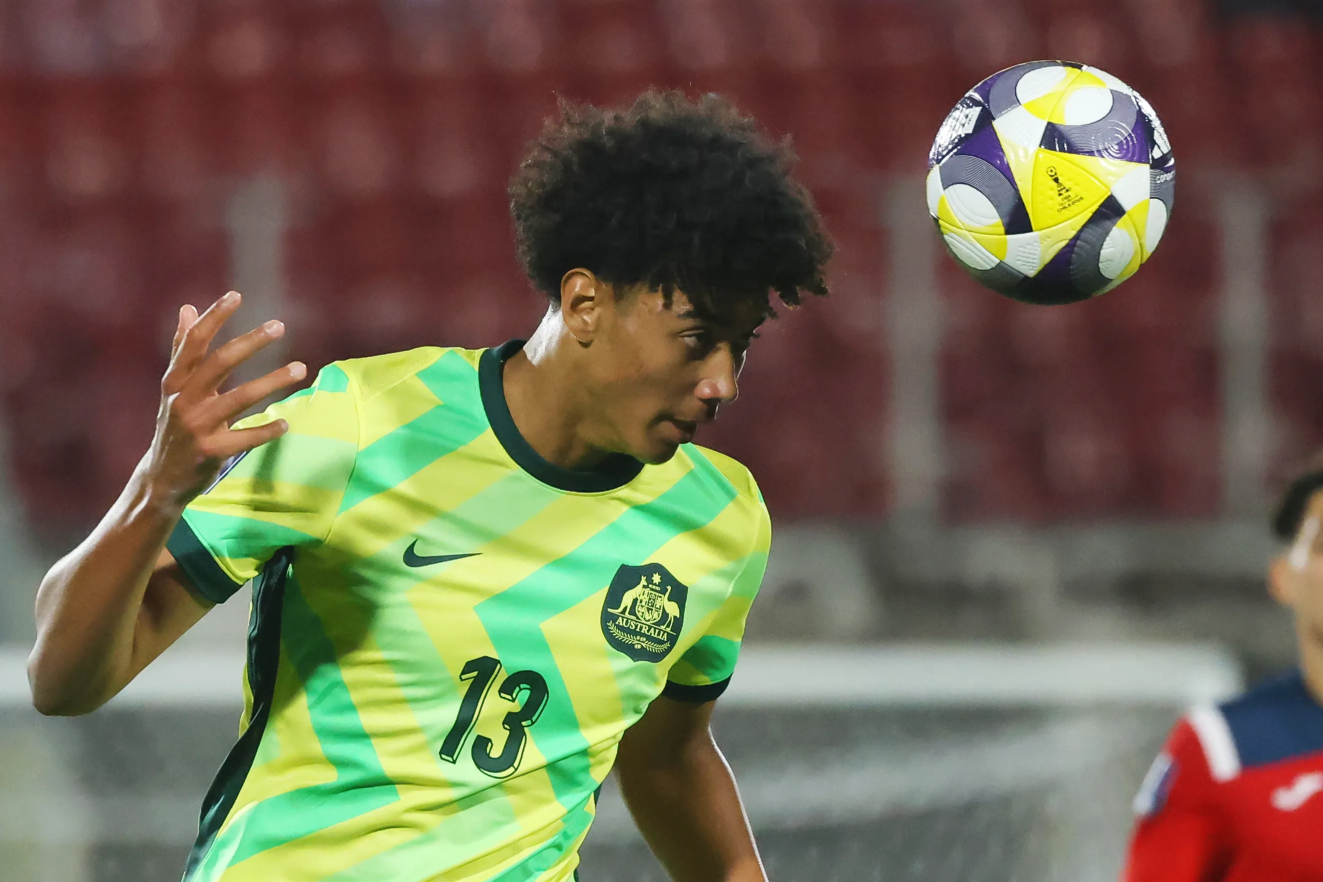 Lucas Herrington es parte de la nómina de Australia en el Mundial 2026. (Jonnathan Oyarzun/Photosport).