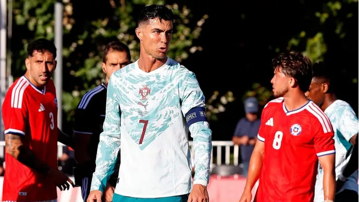 Felipe Loyola enfrentó a Cristiano Ronaldo.