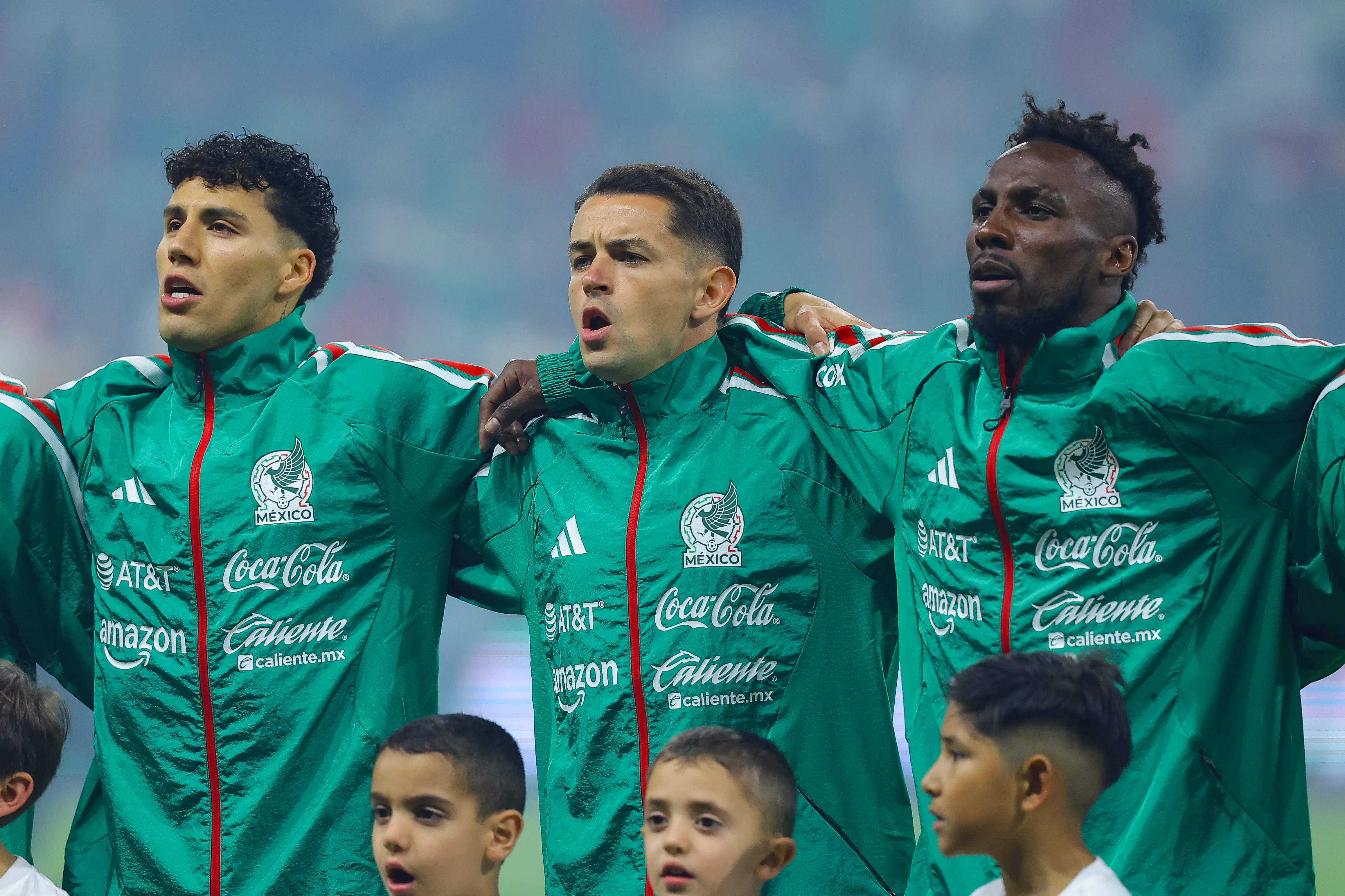Julián Quiñones debuta en el Mundial con México. (Photo by Agustin Cuevas/Getty Images)