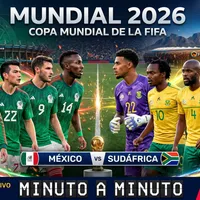 Minuto a minuto: ¡Arranca el Mundial! México y Sudáfrica dan el vamos