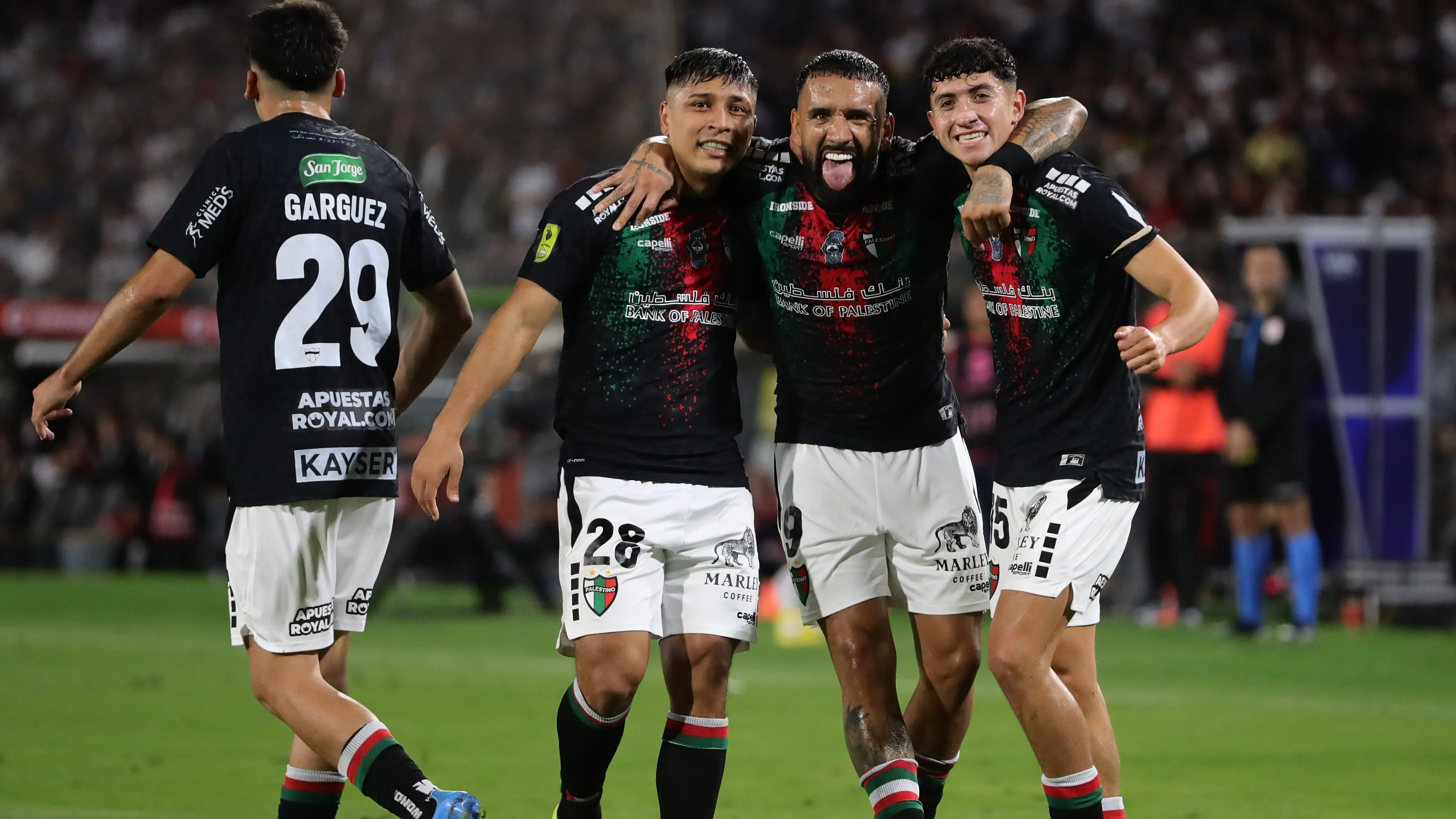 Palestino es otro de los que va a la caza de Colo Colo y mira refuerzos para potenciarse. Foto: Photosport.