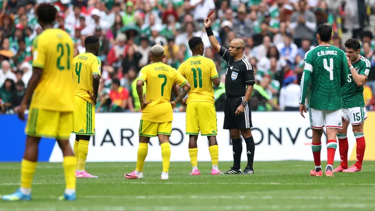 Tres expulsados hubo en México-Sudáfrica en el Mundial 2026.