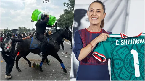 Dos protestas marcaron en México el primer día del Mundial 2026.