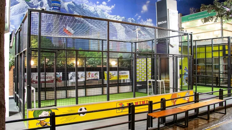 La cancha que podrán usar los niños durante el Mundial