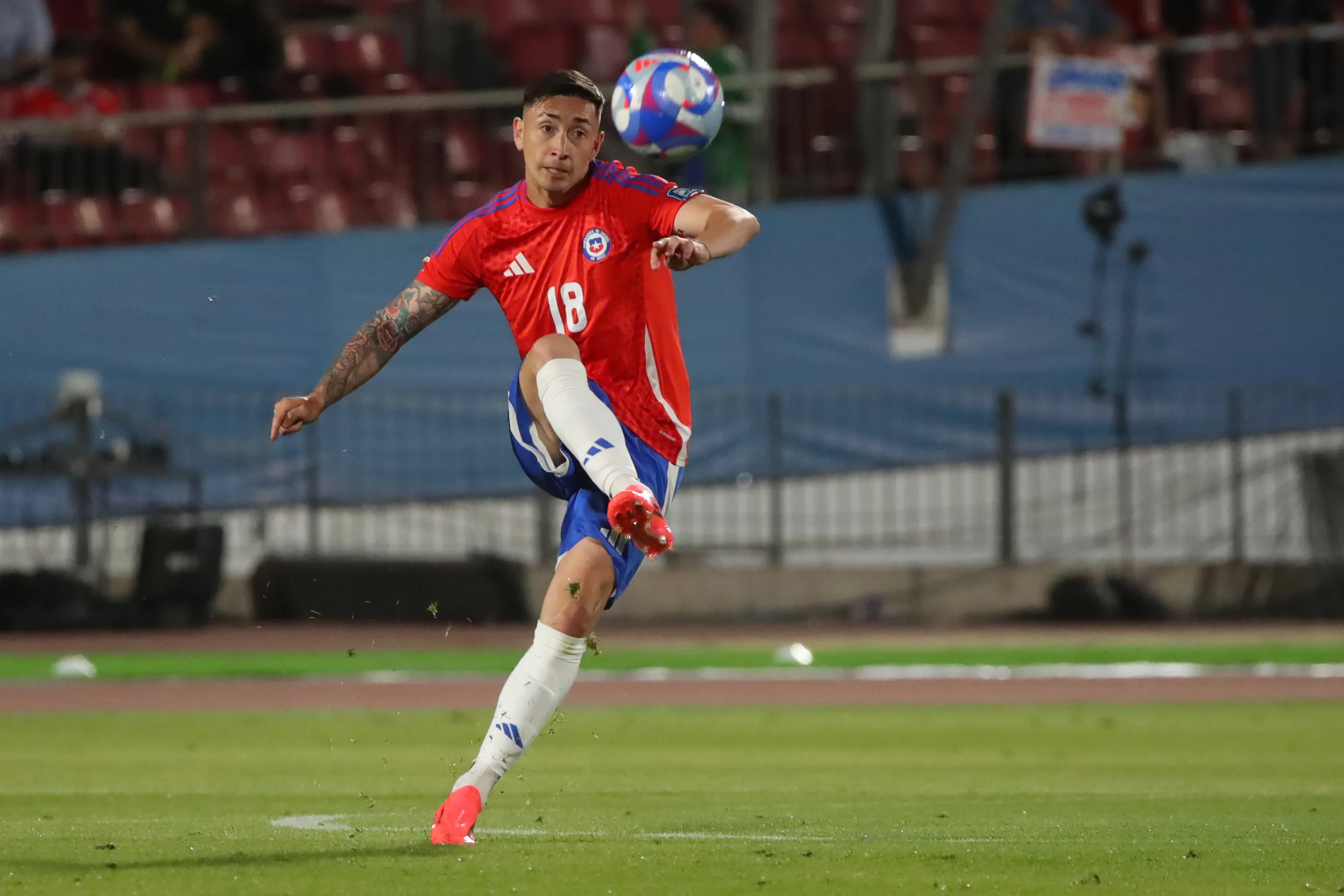 Rodrigo Echeverría suma 31 partidos en la selección chilena. (Jonnathan Oyarzun/Photosport).