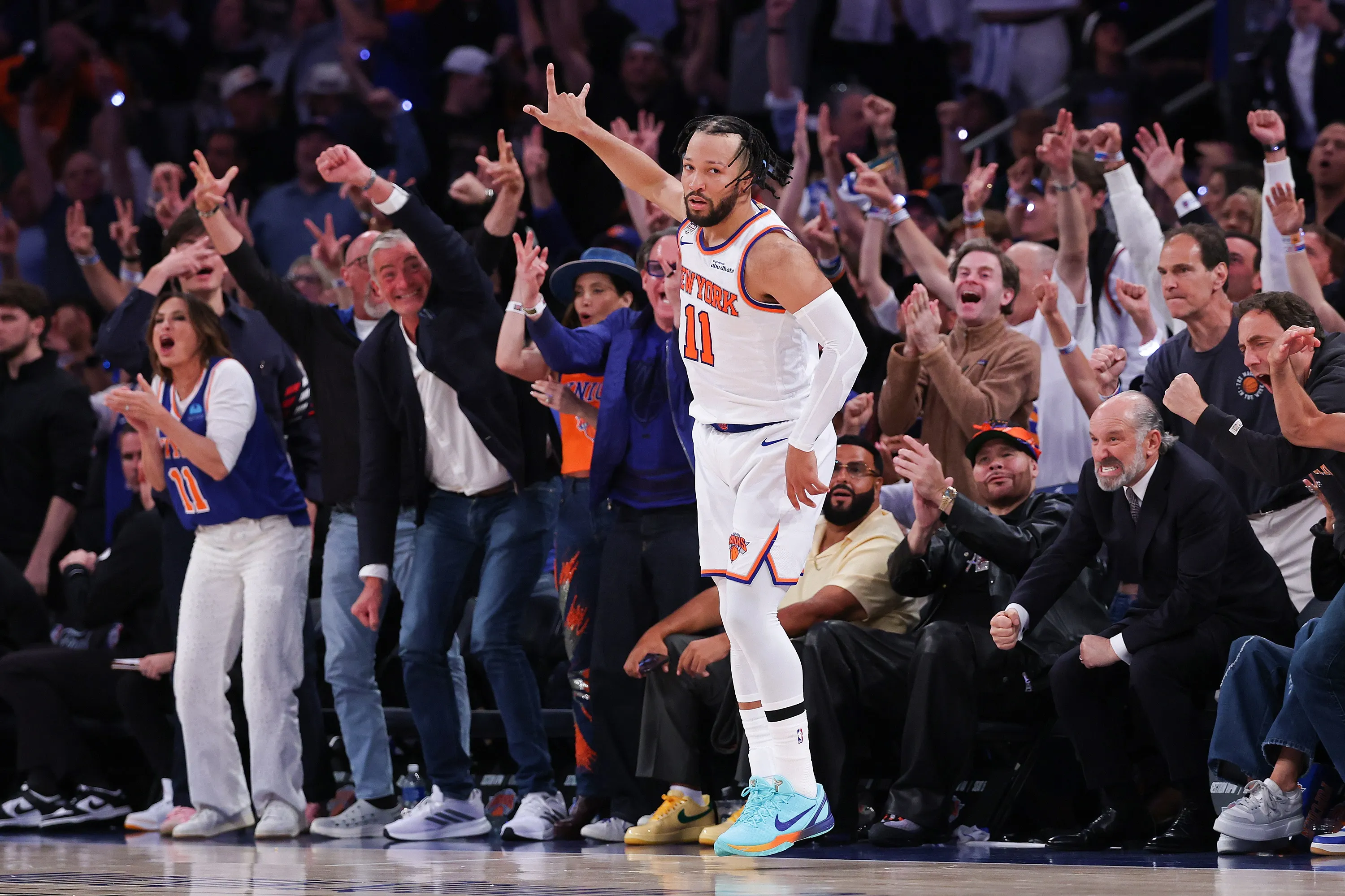 Los Knicks va por el título (Photo by Al Bello/Getty Images)