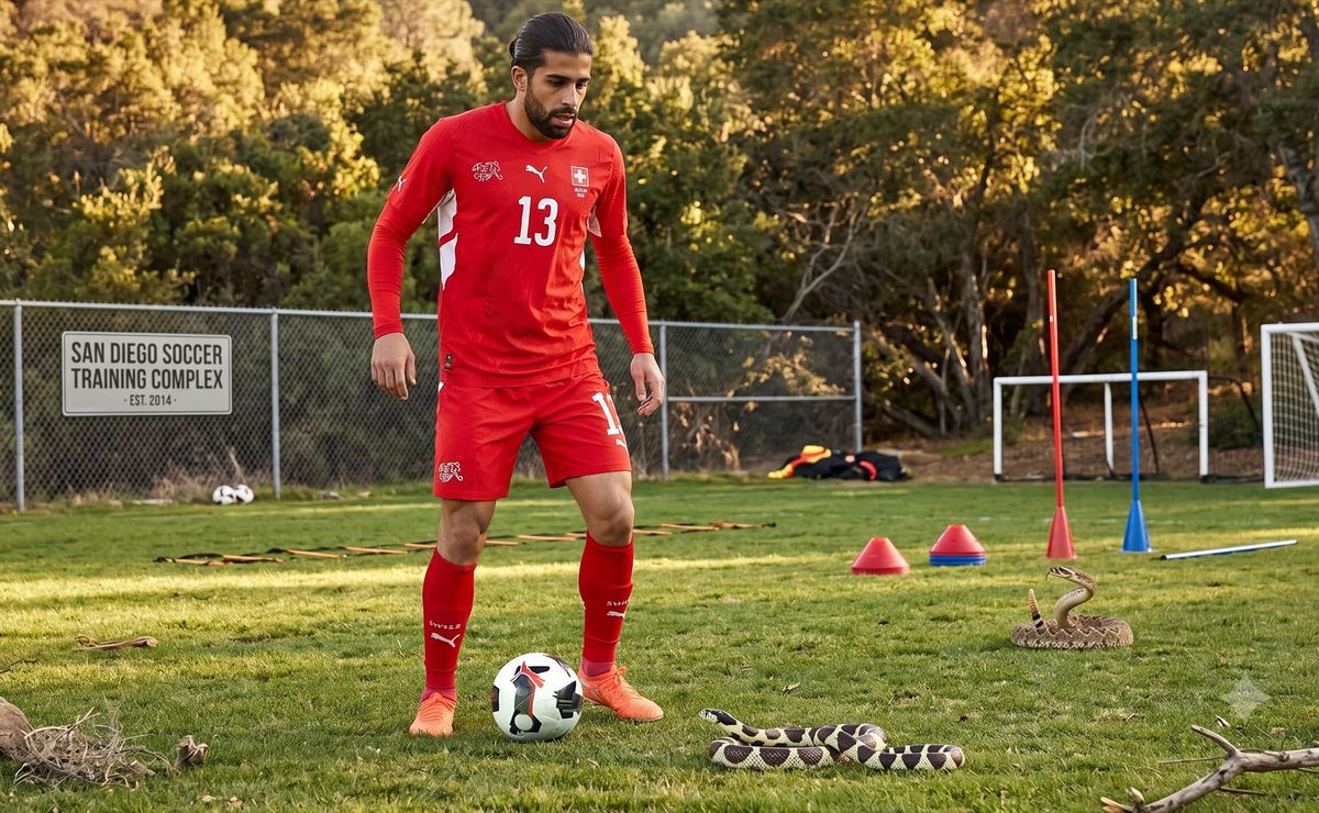 Seleccionado europeo y futbolista de sangre chilena sufre con serpientes venenosas en el Mundial 2026