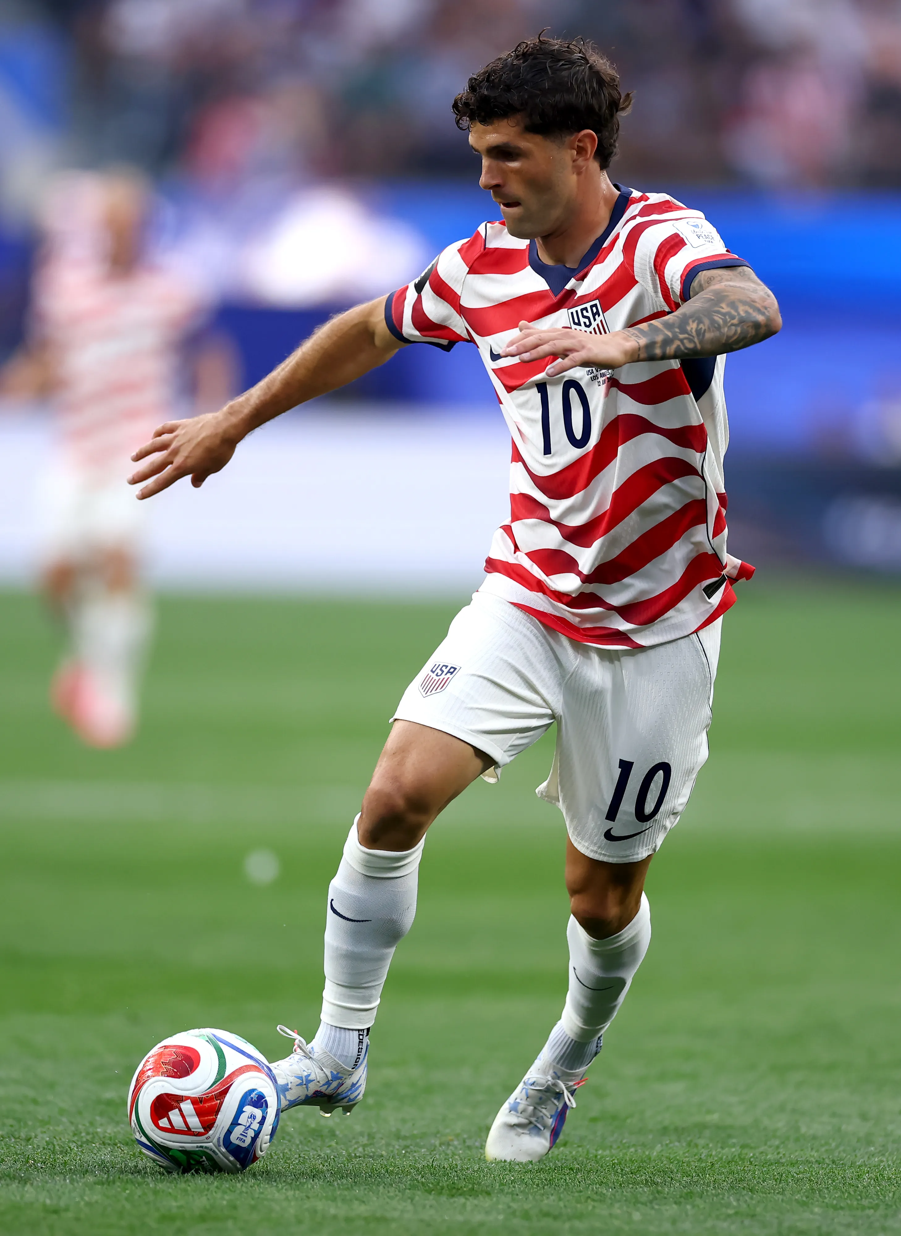 Pulisic se transformó en la gran figura de Estados Unidos en la goleada por 4-1 ante Paraguay (Photo by Dean Mouhtaropoulos/Getty Images)