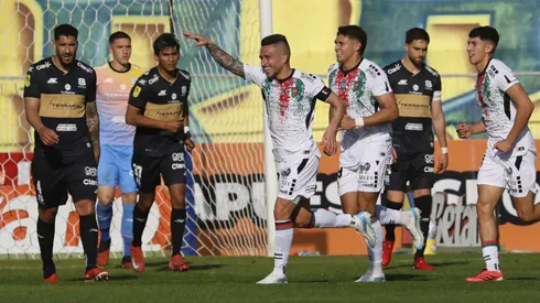 Bryan Carrasco marcó un gol de gran factura en Palestino.