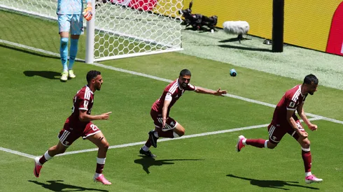 Los cataríes celebran.
