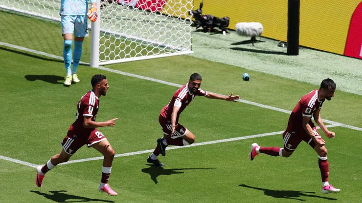 Los cataríes celebran.