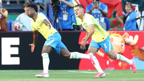Brasil empató con un golazo de Vinicius.