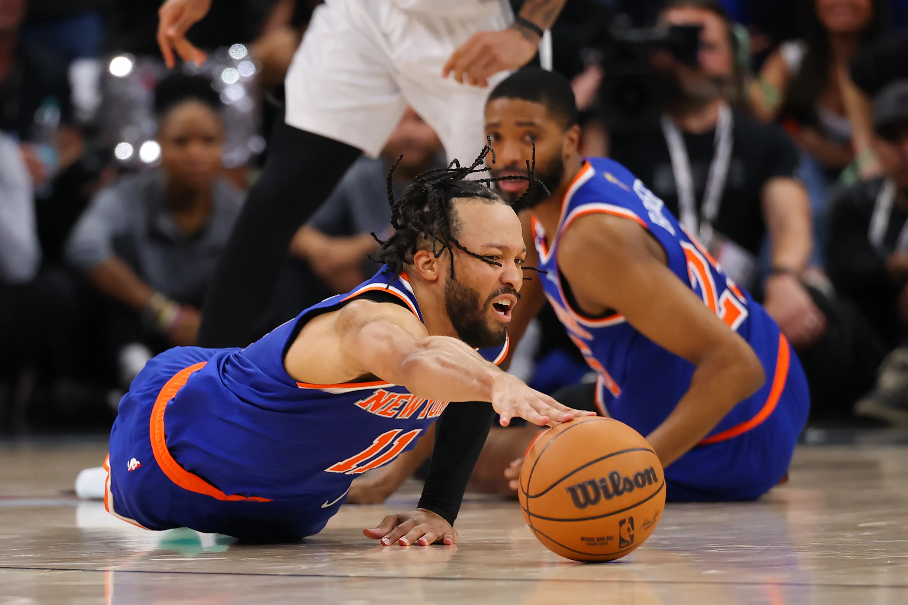 Brunson llegó en 2022 a los Knicks y le devolvió la gloria a la franquicia. Imagen: Getty
