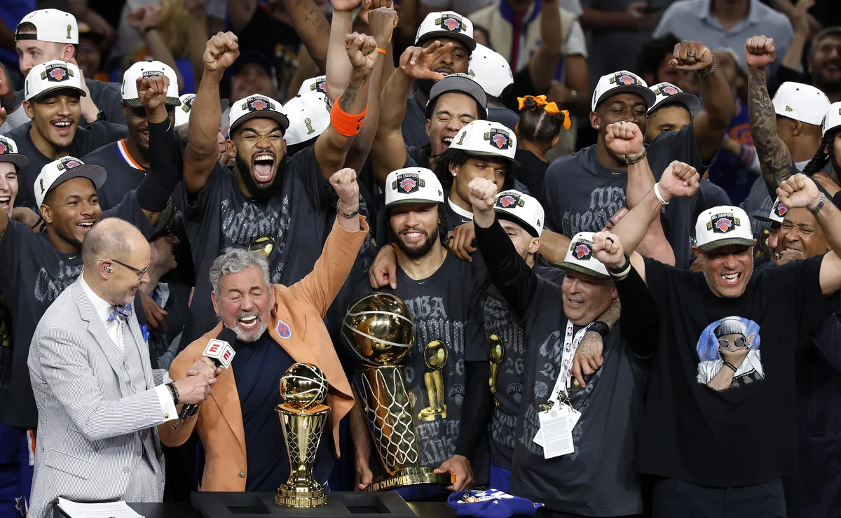 New York Knicks campeones de la NBA tras vencer a los Spurs