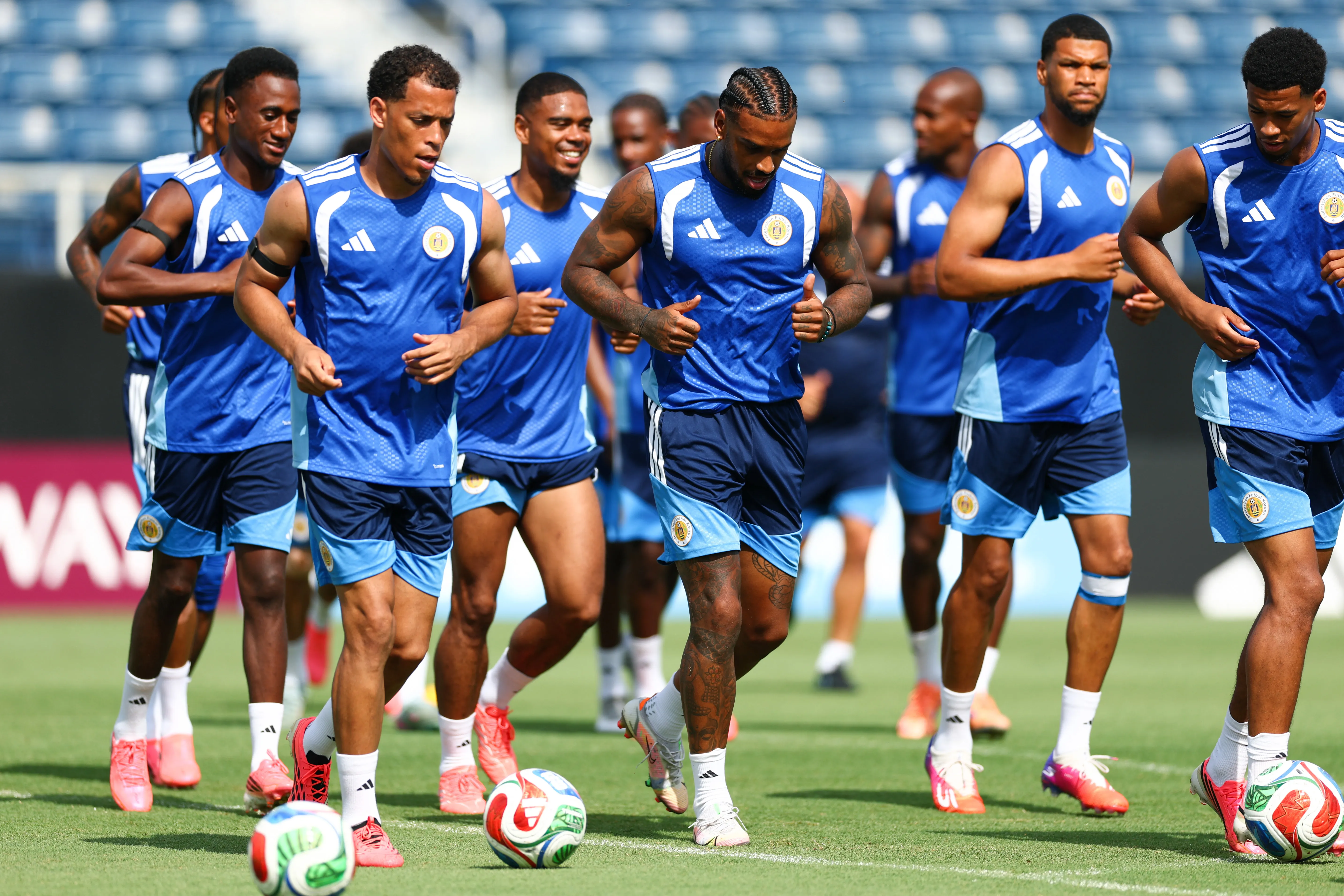 Curazao debuta en los Mundiales. (Photo by Megan Briggs/Getty Images)