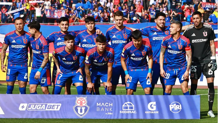 Universidad de Chile tiene su formación titular ante La Calera.