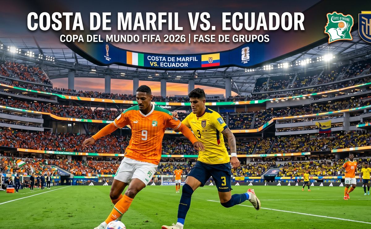 Minuto a minuto: el Ecuador de Becaccece debuta en el Mundial 2026 ante Costa de Marfil