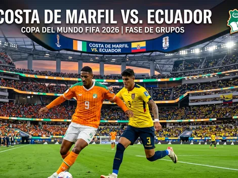 Minuto a minuto: Ecuador y Beccacece debutan ante Costa de Marfil