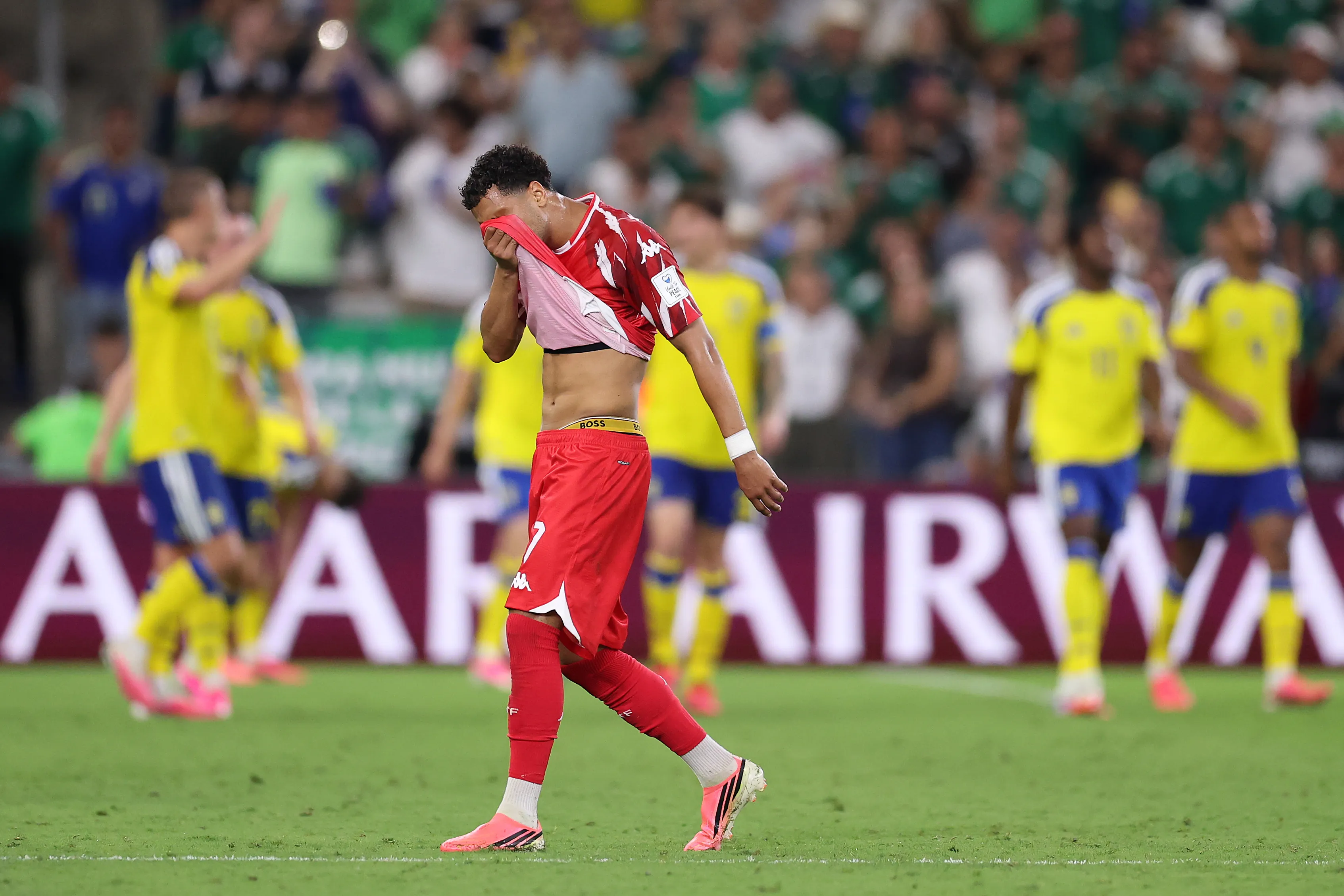 Túnez sufrió ante Suecia en el Mundial. (Photo by Luke Hales/Getty Images)