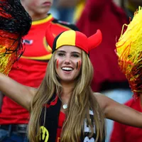 La hincha de Bélgica que se hizo famosa y "desapareció" funada