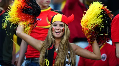 Axelle Despiegelaere, la hincha de Bélgica que se hizo viral en Brasil 2014.